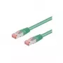 Wentronic 95504 Kabel krosowy Ethernet zielony