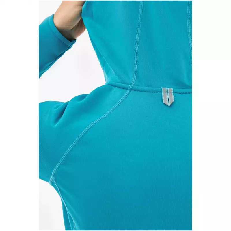 Hoodie Viking Jukon Lady S, midlayer damski z kapturem, trawiasta zieleń, Polartec, rozmiar S