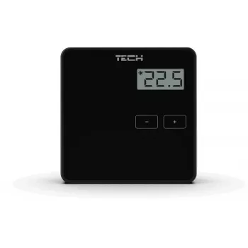 Przewodowy sterownik pokojowy Tech ST-294V1 (model ST294V1BK) – ścienny przewodowy sterownik pokojowy