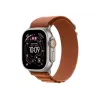 Apple MFTC4ZM/A Inteligentna opaska do noszenia, brązowy tytan, poliester, spandex