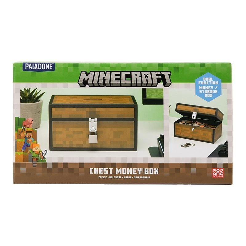 Skarbonka Paladone Minecraft Chest Design PP13601MCF pojemnik na monety dla dzieci i fanów