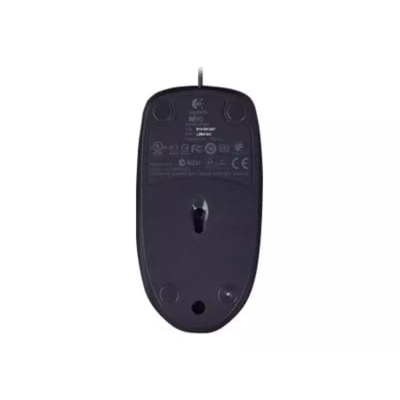 Logitech M90 przewodowa mysz optyczna biurowa — 1000 DPI, symetryczna, USB Type-A, czarna