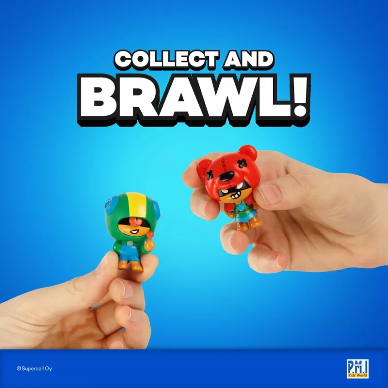 Figurki Brawl Stars S1 - Zestaw 8 figurek pudełko deluxe VER.B