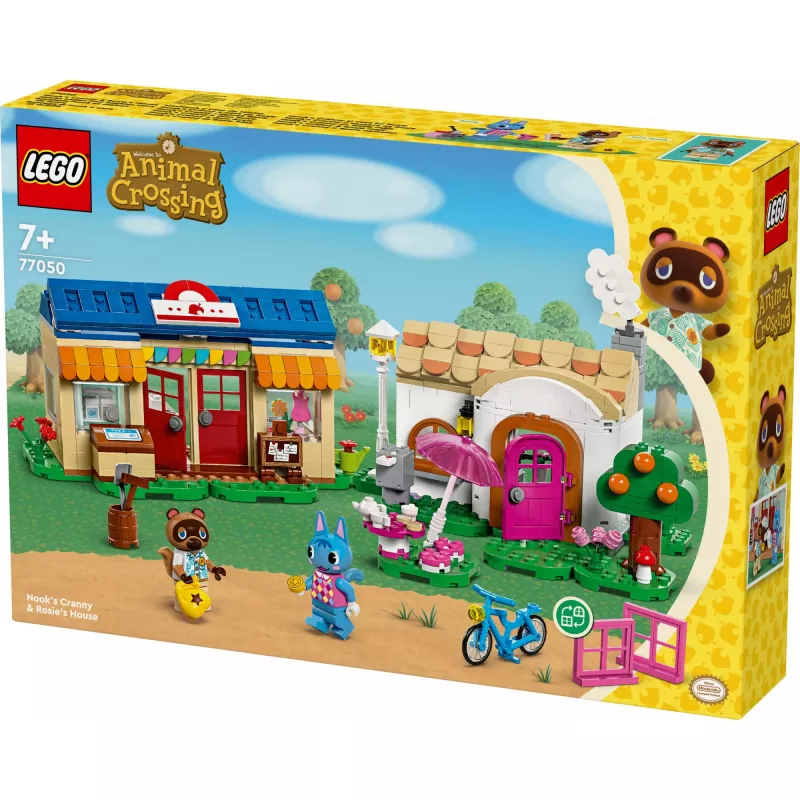 Klocki konstrukcyjne LEGO 77050 Animal Crossing Sklep Nooka i dom Sophie – zestaw modułowy