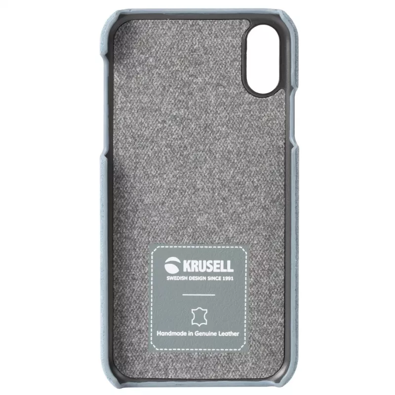 Cover Krusell Broby iPhone XS Max 16.5 cm (6.5 inch) niebieski