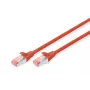 Patch Cord Digitus CAT 6 S/FTP DK-1644-005/R 0.5m czerwony