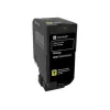 Toner Lexmark LCCP do CS720de CS720dte CS725de CS725dte CX725de CX725dhe CX725dthe 5000 stron Żółty