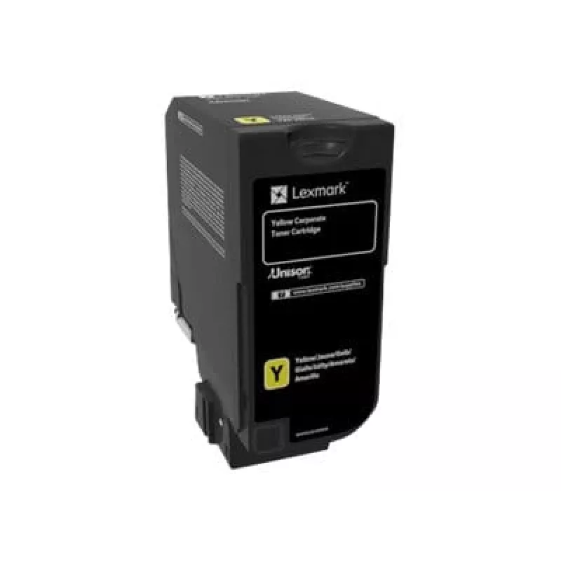 Toner Lexmark LCCP do CS720de CS720dte CS725de CS725dte CX725de CX725dhe CX725dthe 5000 stron Żółty