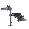 Uchwyt biurkowy ART L-24 81,3 cm (32) Czarny