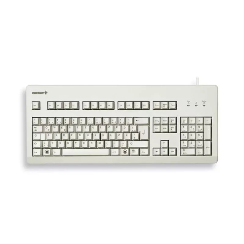 CHERRY G80-3000 klawiatura Uniwersalna USB QWERTZ Niemiecki Szary