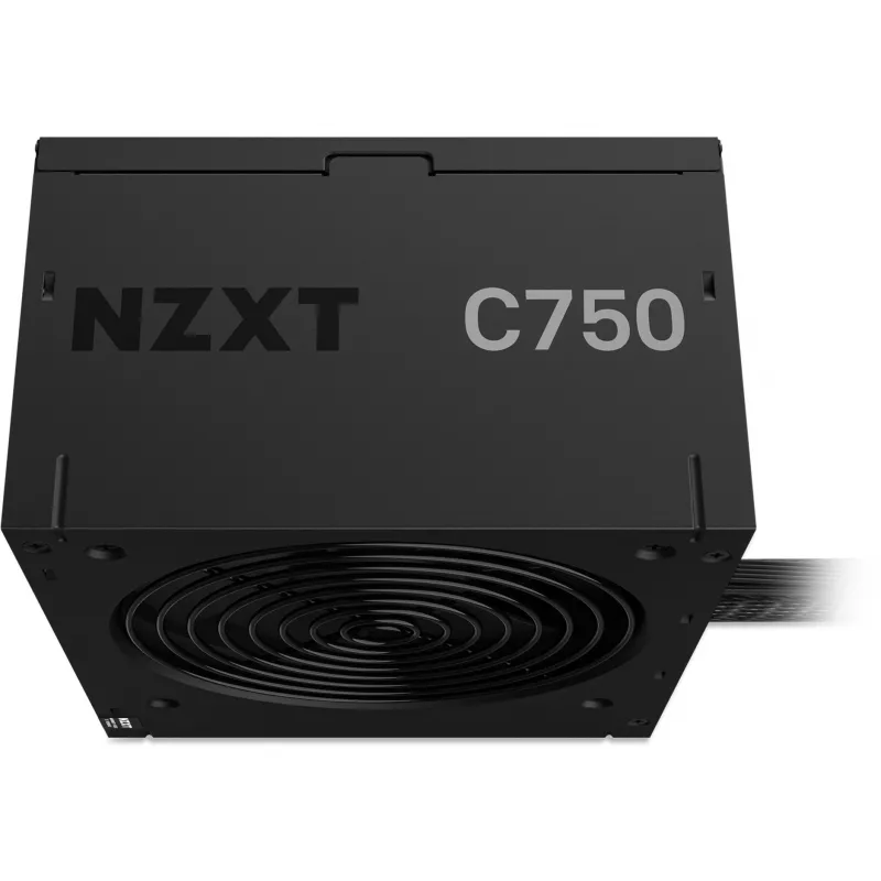 Zasilacz NZXT C750 Bronze 750 W, 24-pin ATX, 80 PLUS Bronze, wentylator 120 mm, czarny