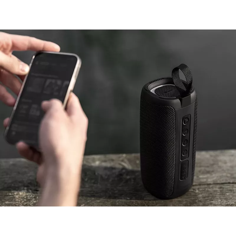 Przenośny głośnik Bluetooth TRACER Supervox Czarny TRAGLO47686 — bezprzewodowe audio, kompaktowa konstrukcja