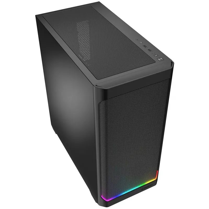 Sharkoon AK4 RGB STRIP Midi Tower Czarny