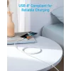 Kabel USB-C na USB-C Anker 322 — 1,8 m, biały