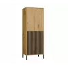 KAMARO 2DK cienki/GŁ dąb ARTISAN DISPLAY CABINET