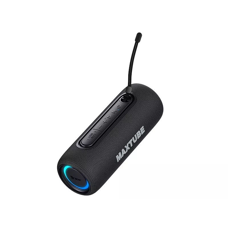 Głośniki TRACER MaxTube 20W TWS Bluetooth, czarne — przenośny bezprzewodowy dźwięk, stereo