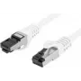 LANBERG Patchcord S/FTP Cat.8.1 1 m LSZH CU, fluke passed, biały