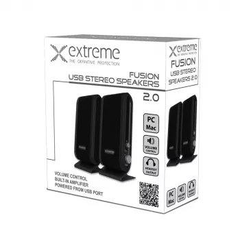 Głośniki Extreme XP102 2.0 kanały 4 W Czarny