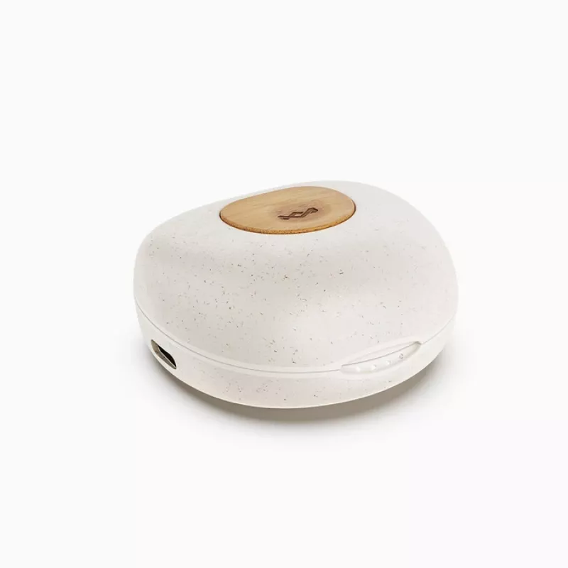 Marley Champion True Wireless Earbuds z wbudowanym mikrofonem Bluetooth, kolor kremowy