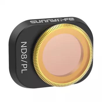 Zestaw filtrów Sunnylife do DJI Mini 4 Pro — Neutralne gęstościowe i polaryzacyjne 4 soczewki (ND8, ND16, ND32, ND64)