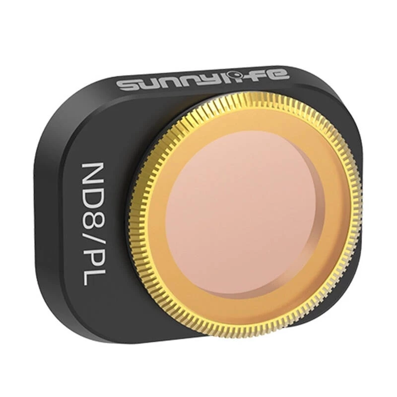 Zestaw filtrów Sunnylife do DJI Mini 4 Pro — Neutralne gęstościowe i polaryzacyjne 4 soczewki (ND8, ND16, ND32, ND64)