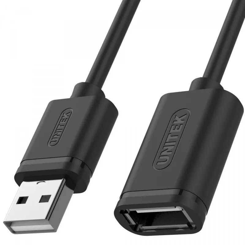 Przedłużacz kabla Unitek Y-C428GBK USB 2.0, Am-af