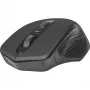 Bezprzewodowa mysz optyczna DEFENDER Datum MB-345 RF, symetryczna/praworęczna, 1600 DPI, 3 przyciski, odbiornik USB RF, czarna