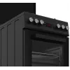 Kuchenka wolnostojąca BEKO FSM52331DBDS, płyta gazowa 4 palniki (2900/2000/2000/1000 W), piekarnik elektryczny 60 L, 60 cm, klasa energetyczna A, czarna