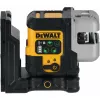 Akumulatorowy laser wieloliniowy DeWalt DCLE14301GB 3×180° krzyżowy, 18V, zielone linie, zintegrowana bateria Powerstack litowo-jonowa