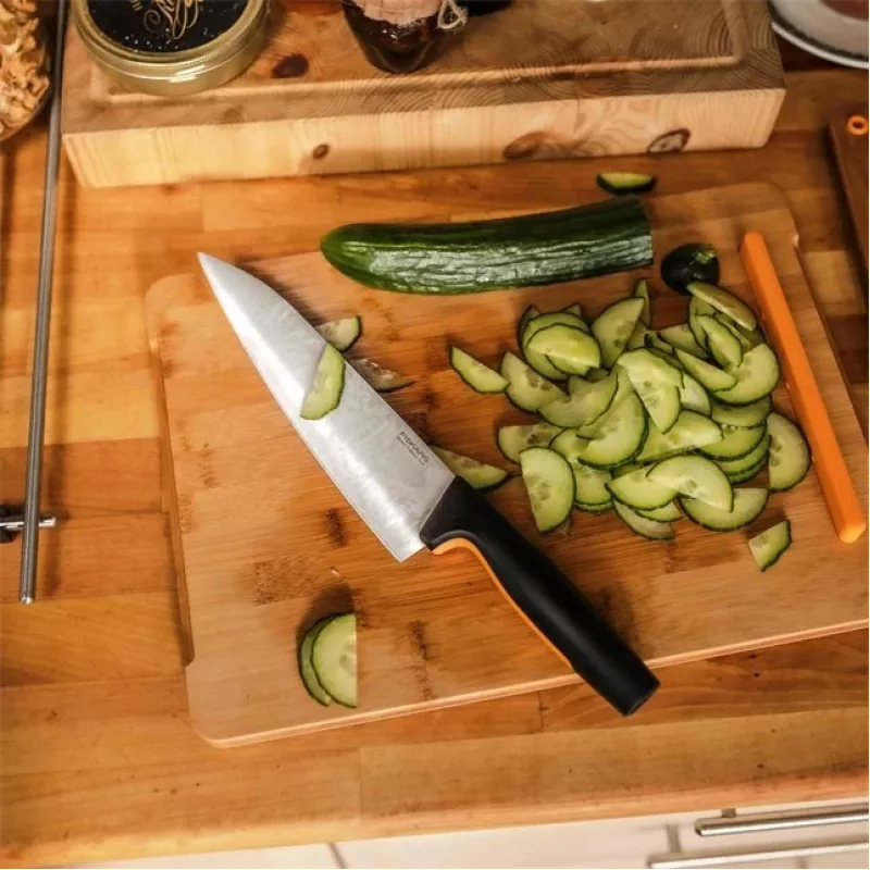Nóż kuchenny Fiskars 1057534, stal nierdzewna, 1 szt., nóż szefa kuchni