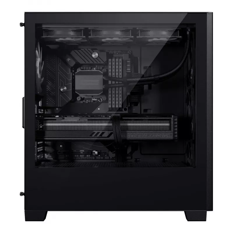 Phanteks XT Pro Tempeczerwony Glass Windows - czarny