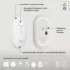 Logitech Pebble 2 Combo Set, Biały, Bezprzewodowy, Niemiecki, 920-012204