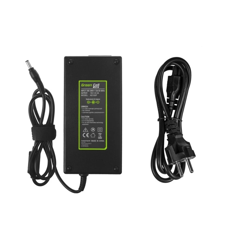 Zasilacz / falownik Green Cell AD100P do użytku wewnętrznego, 180 W, czarny