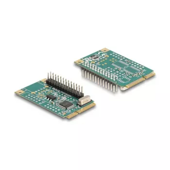 Wewnętrzna karta równoległa DeLOCK 95275 Mini PCI Express Zielona
