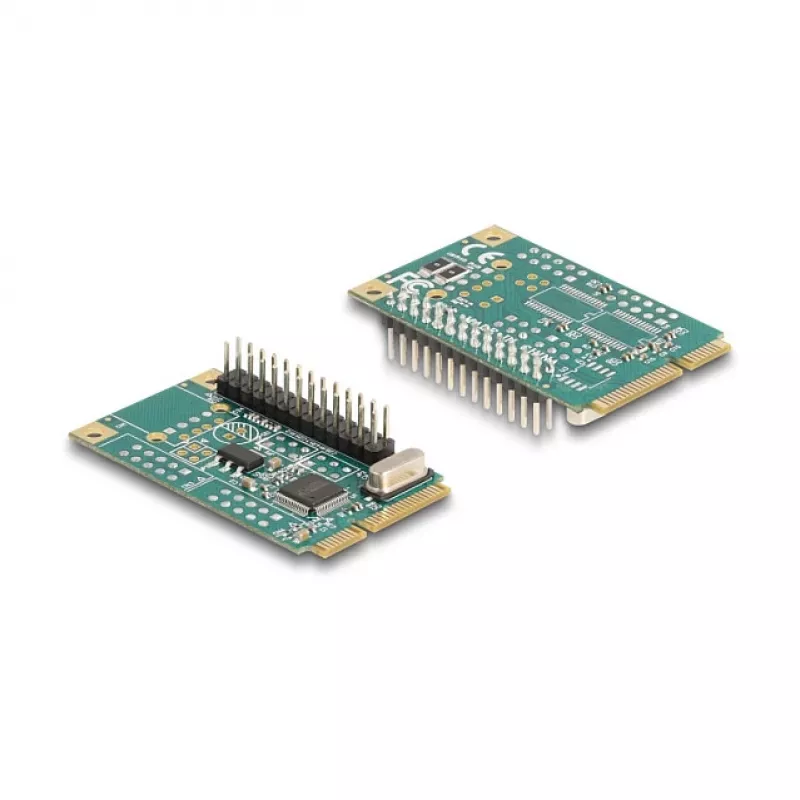 Wewnętrzna karta równoległa DeLOCK 95275 Mini PCI Express Zielona