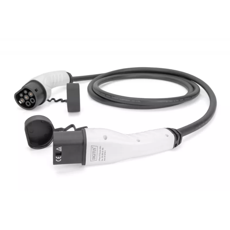 Kabel do ładowania EV Digitus 7,5 m typ 2 na typ 2 16 A 415 V