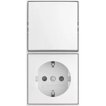 BUSCH JAEGER Przełącznik kołyskowy kombinowany 2601/6/20 EAPBJ-524 (2TKA00005536)
