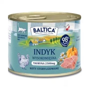 BALTICA regionalne smaki Turcja - mokra karma dla kota - 185g