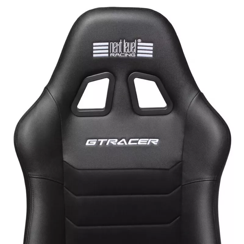 Kokpit symulatora wyścigowego Next Level Racing GTRacer 2.0 Czarny z regulowaną ramą fotela