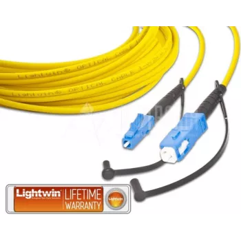 Lightwin LSP-09 LC-SC 2.0 Kabel światłowodowy 2 m OS2 Żółty (LSP-09 LC-SC 2.0)