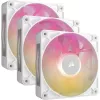 Wentylator Corsair iCUE LINK RX120 MAX RGB 12 cm biały 3 szt. 400-2000 RPM