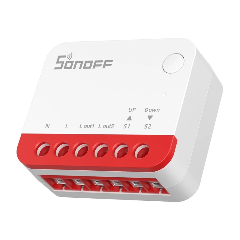 Inteligentny przełącznik Sonoff MINI-ZBRBS ZigBee kompatybilny mini rozmiar do montażu podtynkowego, niskoprofilowy przekaźnik