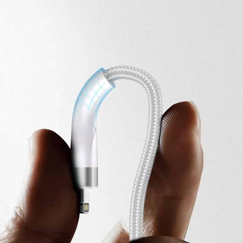 4smarts 541024 Kabel USB 1,2 m USB A/USB C USB C/Micro USB-A/Lightning Biały (541024)