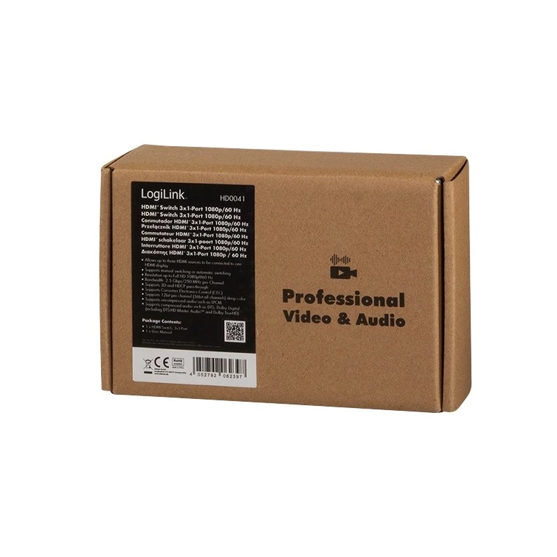 Przełącznik HDMI LogiLink HD0041