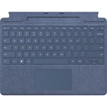 Klawiatura Microsoft Surface Pro DE/AT QWERTZ niemiecka niebieska z touchpadem