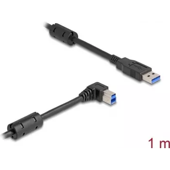 Kabel USB DeLOCK Typ-A męski do Typ-B męski 90° kątowy 1 m