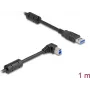 Kabel USB DeLOCK Typ-A męski do Typ-B męski 90° kątowy 1 m