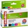 Edding EDD-555 Druckerpatrone 4 Stück(e) Kompatibel Hohe (XL-) Ausbeute Schwarz - Cyan - Magenta - Gelb (18-555)