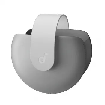 Etui na słuchawki Anker Soundcore Space One Pro z magnetycznymi metalowymi przyciskami, szare