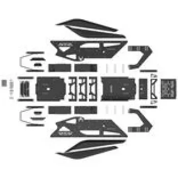 Res-Tech GT Cockpit Simracing Rig - Biały Połysk